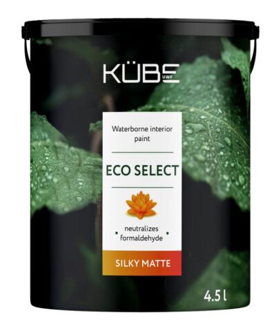 Дизайнерская интерьерная краска KUBE silky matte