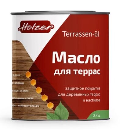 Масло для террас