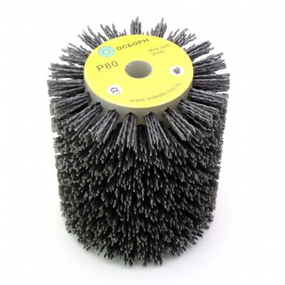 Щетка валик Д100+120+13, ворс полимер абразив P60 (код 6 026) Щетка валик Д100+120+13, ворс полимер абразив P60 (код 6 026)