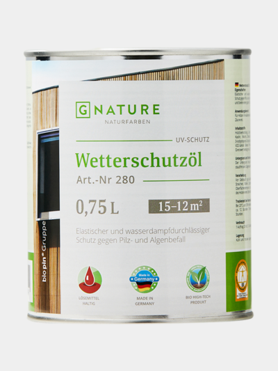 280 Защитное масло для внешних работ