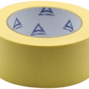 Лента универсальная малярная желтая двн.и наруж.работ Deltaroll