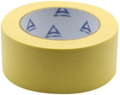 Лента универсальная малярная желтая двн.и наруж.работ Deltaroll